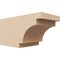 Ekena Millwork 6in. W x 6in. H x 12in. L Mediterranean Woodgrain TimberThane Rafter Tail, Primed Tan RFTUR06X06X12MEDRCPR - alternate 1